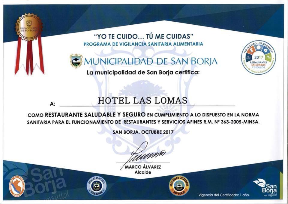 Hotel Las Lomas Distretto di Distretto di Lima Esterno foto